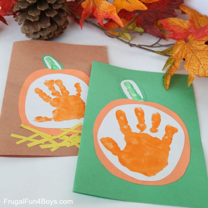 Handprint card ideas