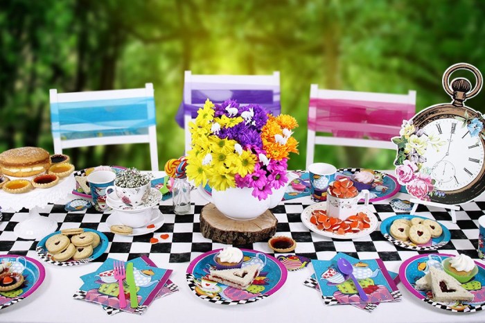 Mad hatter's tea party food ideas