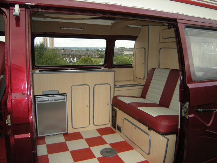 Vw camper van interior ideas