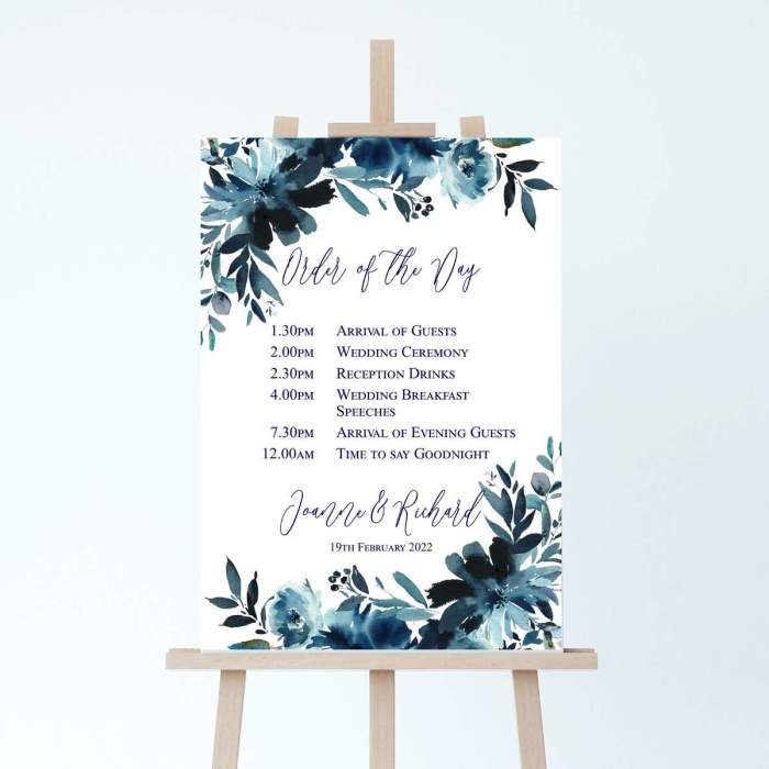 Order wedding sign kate notonthehighstreet