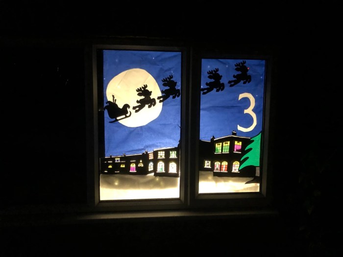 Advent windows ideas