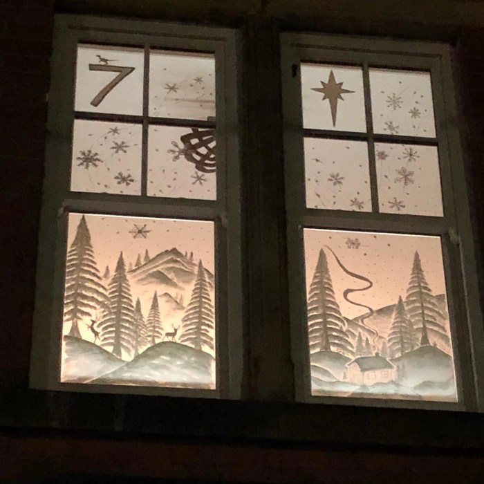 Advent window