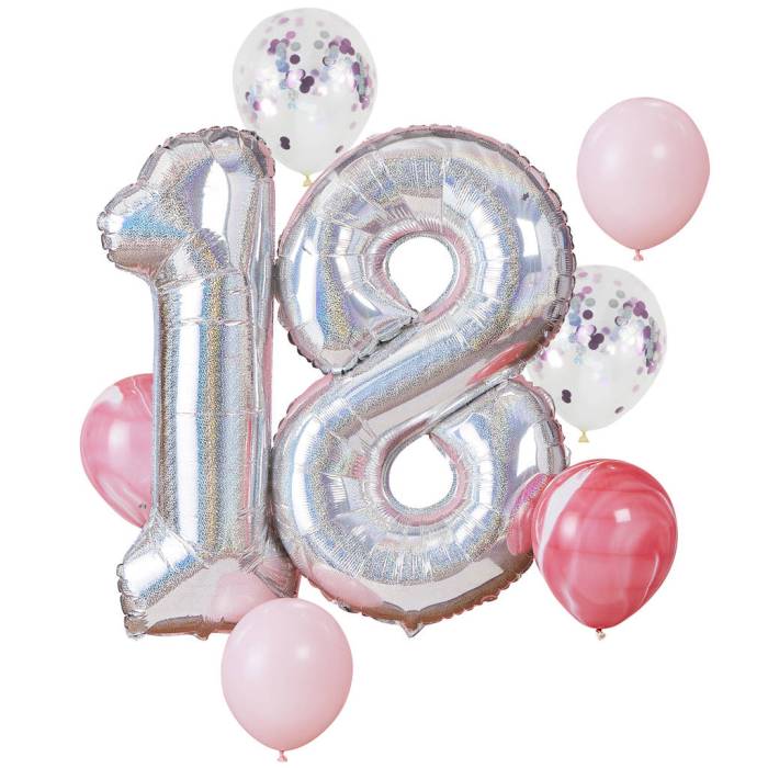 18th birthday balloon ideas