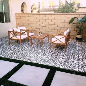 Porcelain tile patio ideas