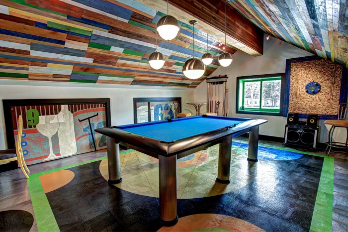 Shed games room ideas