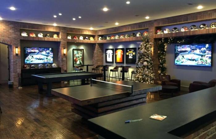 Basement mancave manly thewowdecor digsdigs desefay