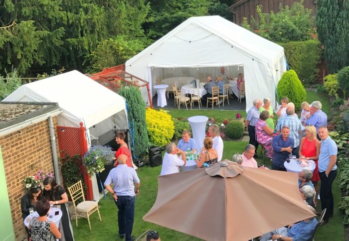 Garden party marquee ideas