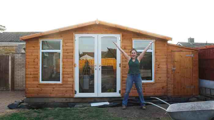 Shed cladding houzz garden building