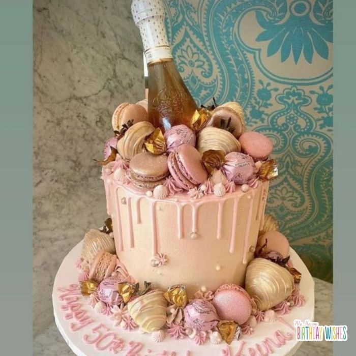 50th birthday cake ideas for women