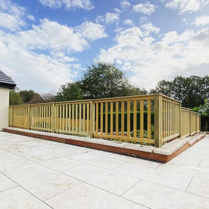 Garden balustrade ideas