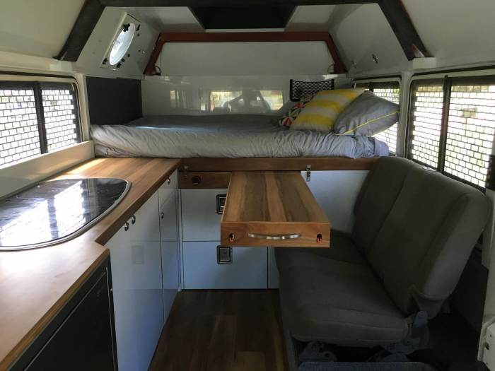 Small campervan interior ideas