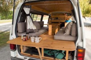 Small campervan interior ideas